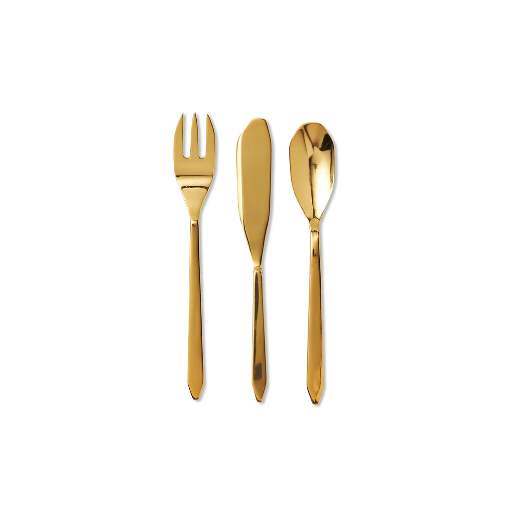 Citrine Helios Cocktail Utensils - Set of 3