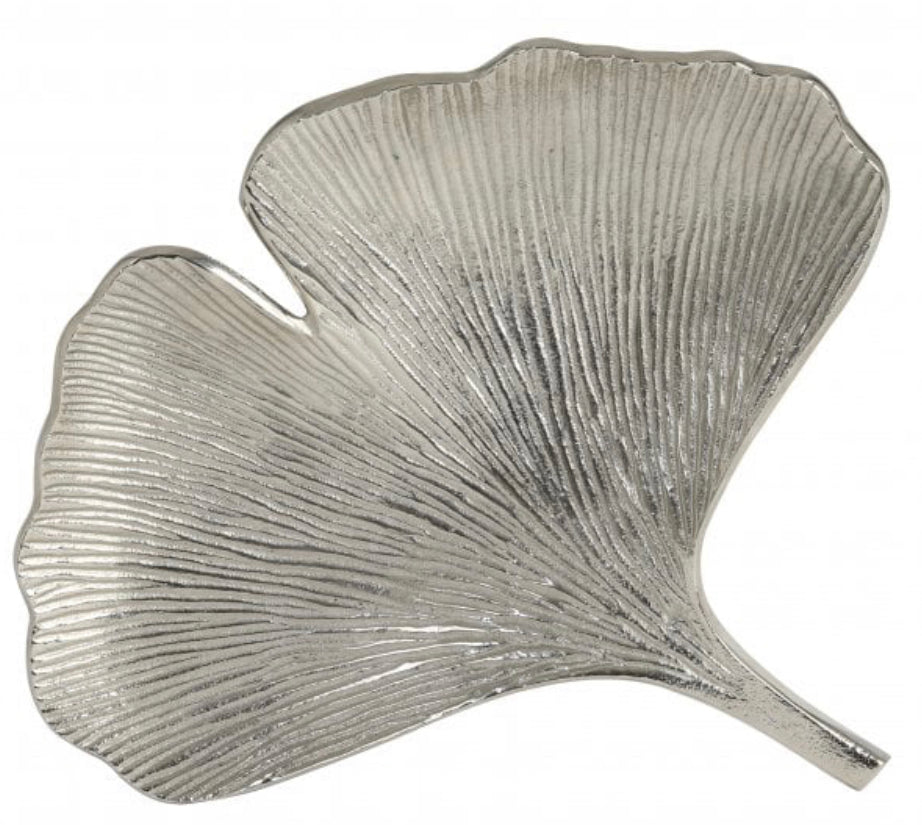 Silver Foliage Dish Gingko