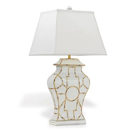 Baldwin White Lamp