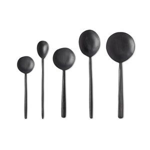 Noir Ebonized Wood Spoons