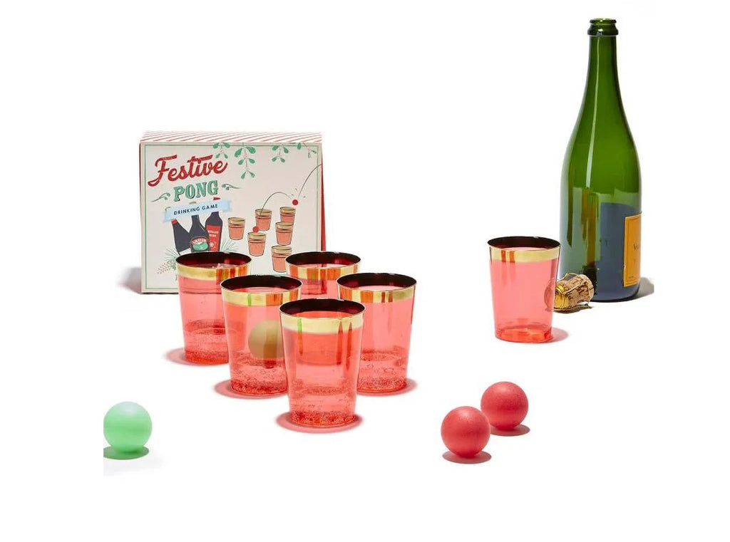 Festive Pong Drinking Game