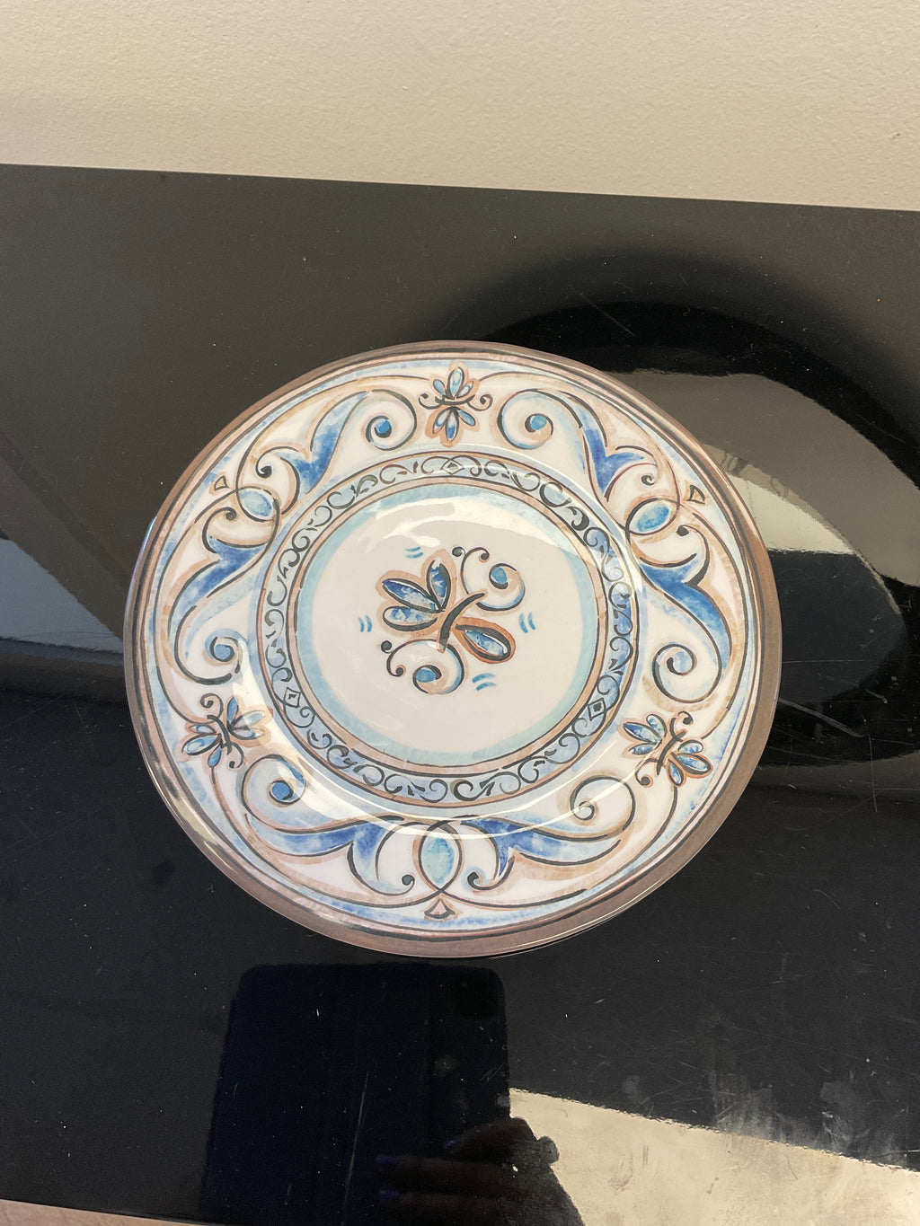 9” Salad Plate - Fleur De Lis