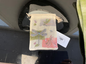 Dragonfly Cotton Pouch