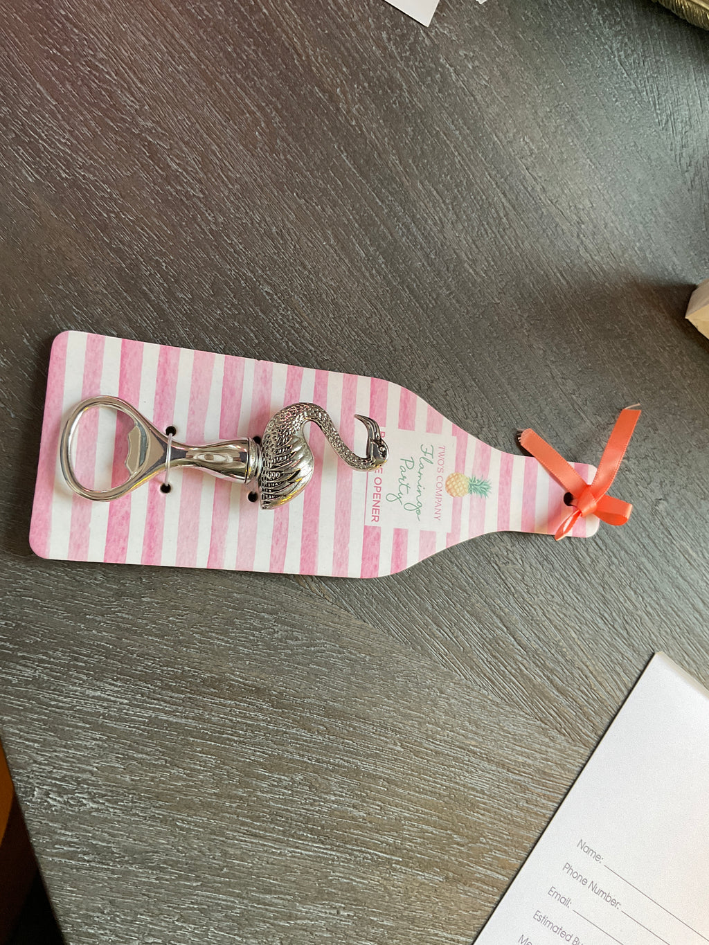 Flamingo Bottle Opener