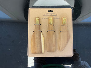 Pineapple Cheese Knives