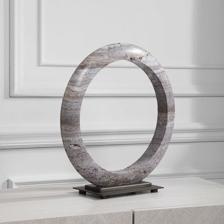 Oblique Stone Sculpture