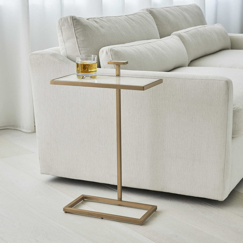 Jewel Pull Up Accent Table