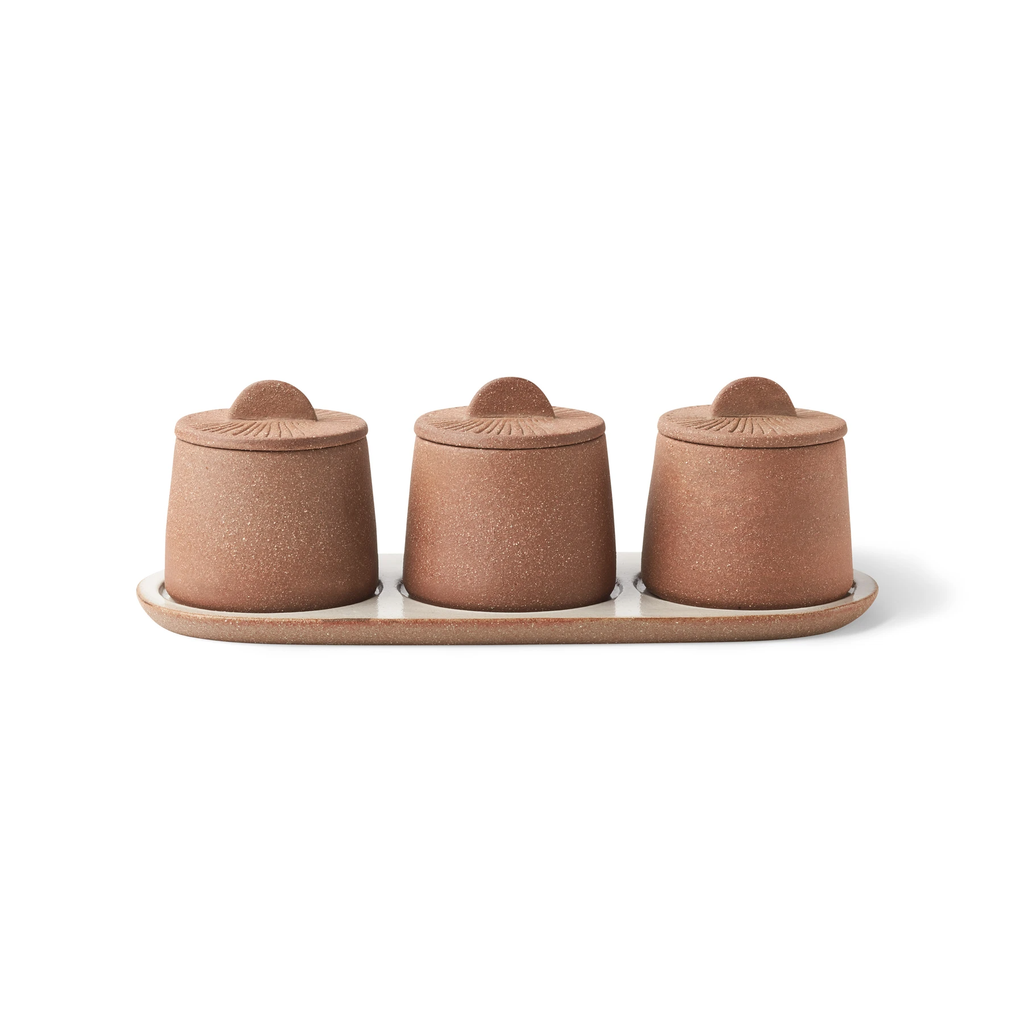 Amy Hamley Canyon Spice Jar - Set of 3