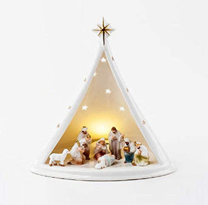 Big Top Nativity w/LED Lights