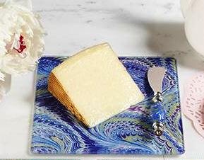 Two's Company Marbleized Cheese Serving Set