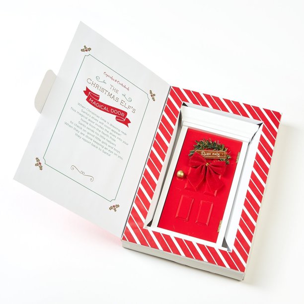 Twos Company Christmas Elf Magical Door