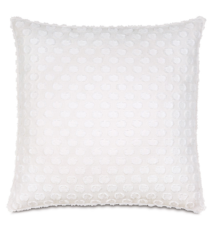 Lilla White Decorative Pillow 22 X 22