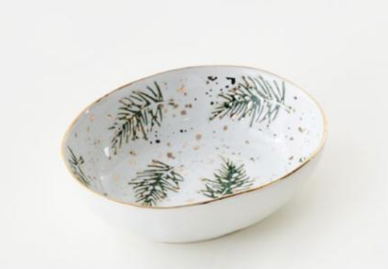 Evergreen Small Oval Dish