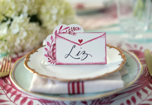 Hester & Cook Love Letter Place Card