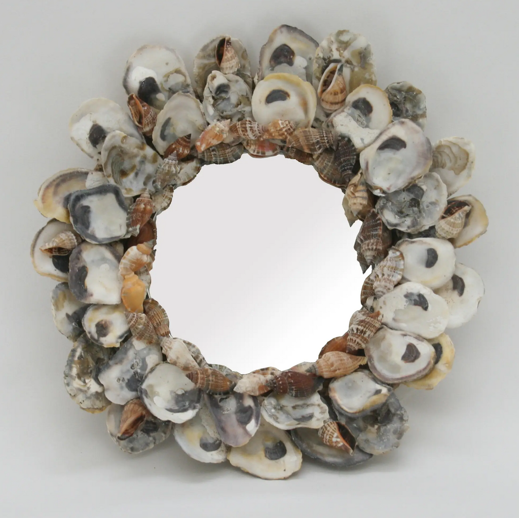 Oyster Shell Wall Mirror