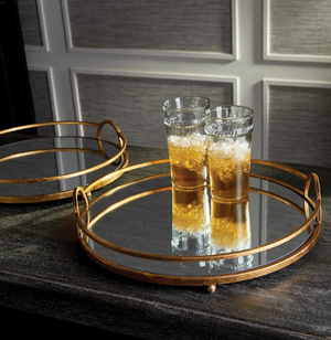 Hudson Mirrored Trays