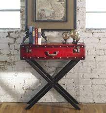 Taggart Red Console Table