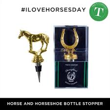 Twos Company Thoroughbred Bottle Stopper