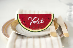 Watermelon Place Cards- Set of 12