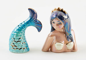 Mermaid Salt and Pepper Shakers